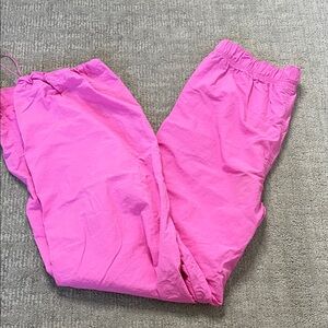 Love Tree Hot Pink Elastic Waist Pants